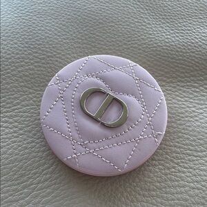 New Dior pink quilted heart compact mirror 🪞